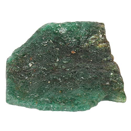 GEMHUB Natural Green Jade Healing Crystal Raw Gemstone Rough Jade 213.50 Ct Loose Stone for Multi...