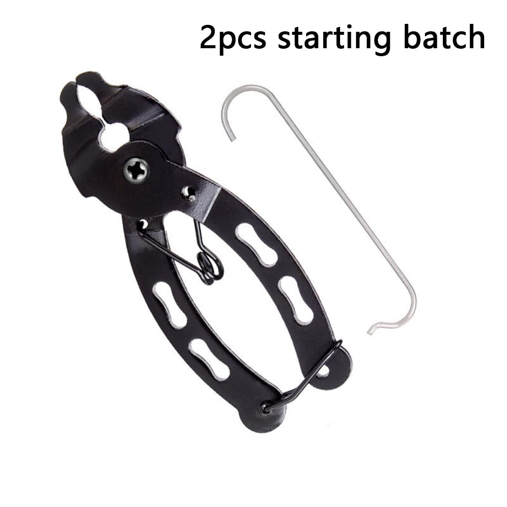 Lot de 2 pinces à chaîne de vélo à libération rapide pour vélo de montagne Outil de réparation manuel Style 1