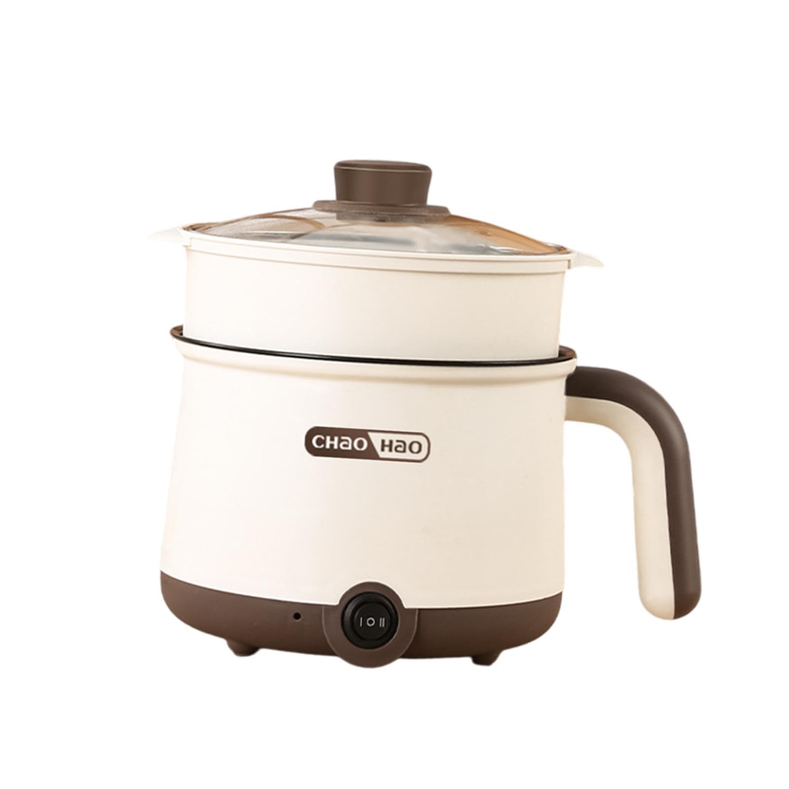 Merishopp Electric Hot Pot Cooking Pot Home Use Noodles Pot for Ramen Soup Shabu Shabu|Home & Garden | Cookers & Steamers|1 Electric Hot Cooker with Steamer(US Standard Plug)-image-34