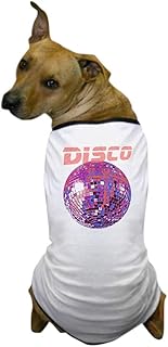 CafePress Pink Disco Ball Dog T Shirt Dog T-Shirt, Pet Clothing, Funny Dog Costume