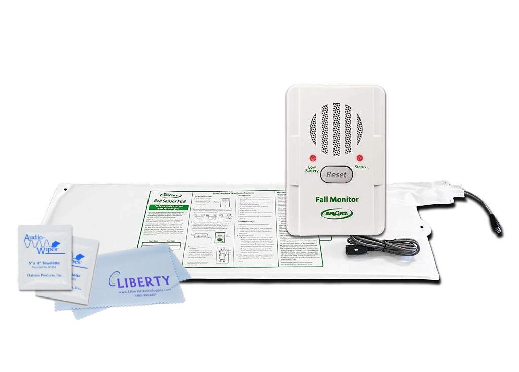 Buy Smart Caregiver Bed Alarm System Corded 10" x 30" Weight Sensing