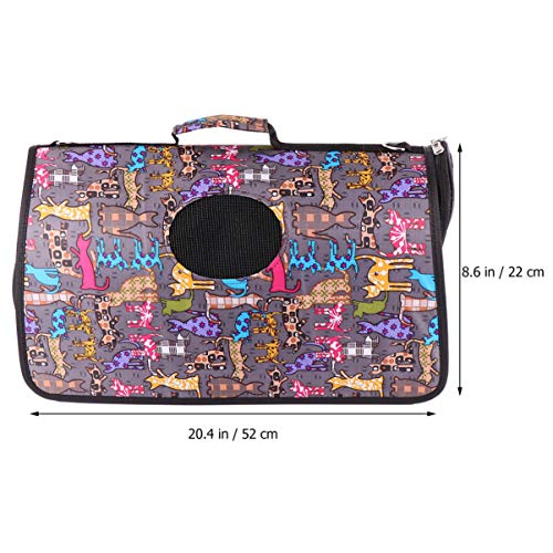 Mochila Balacoo para transporte de cães – Bolsa portátil para transporte de gatos com alça macia par