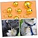 balacoo 50pcs Bells for Pets Multi-Function Accessories Pet Collar Charm for Christmas Decoration and Craft Projects