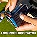 Bushnell Pro X3+ Golf Rangefinder with Wind Speed and Direction,1300 Yard Range,7X Magnification, Pin Locking with Visual Jolt