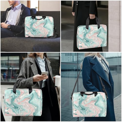 Maletín Rosa y Verde para Laptop 15.6" miniatura 2