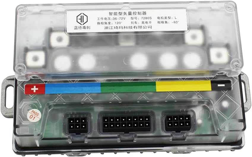 VOTOL EM50SP 7280S 80A 2kw2000W Brushless DC Controller QS Motor Electric Motorcycle Intelligent programmable