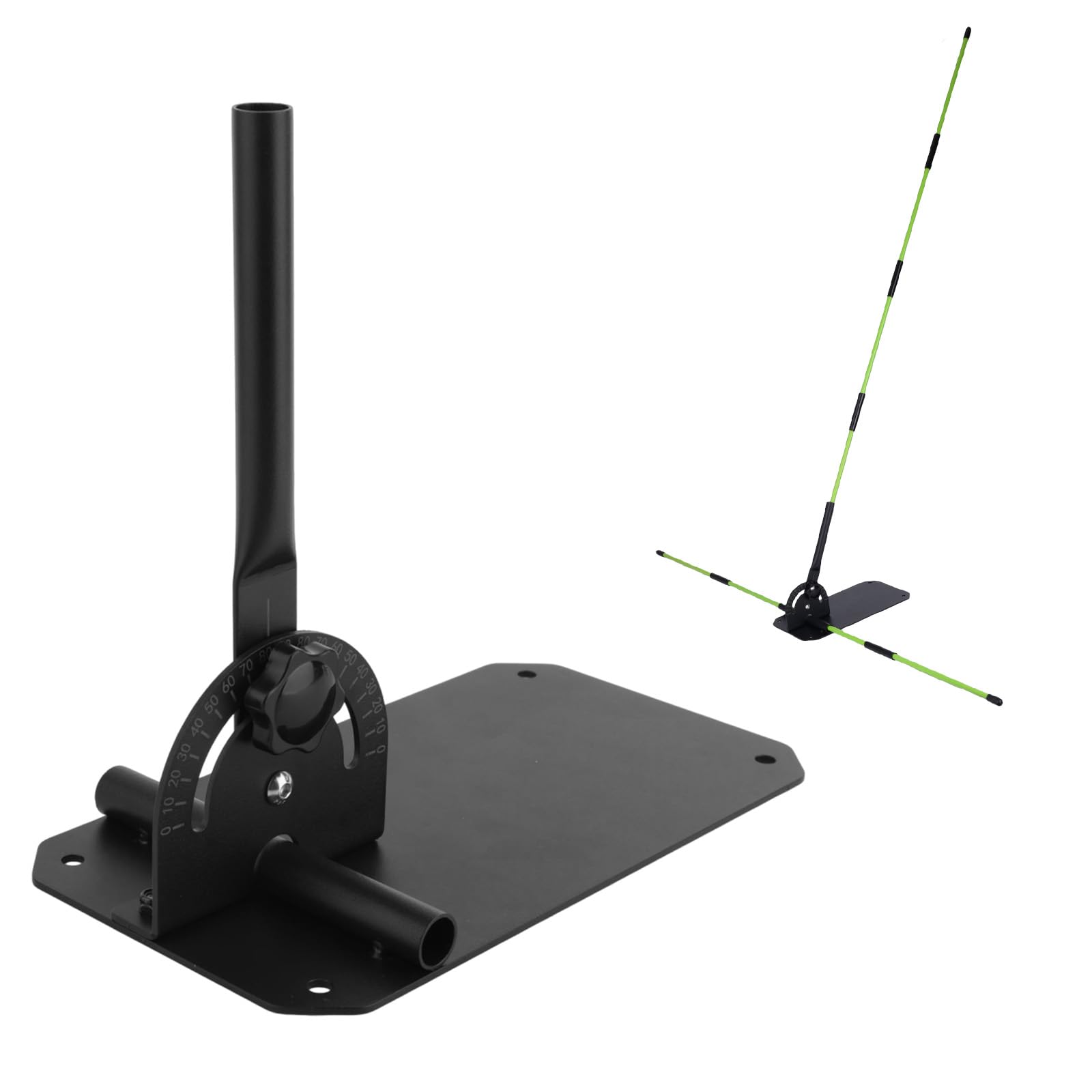 Penitue Professional Golf Alignment Stick Holder, Golf Swing Plane & Path Training Aid Posture Alignment Trainer Practice Equipment for Beginners Enthusiasts & Golfers