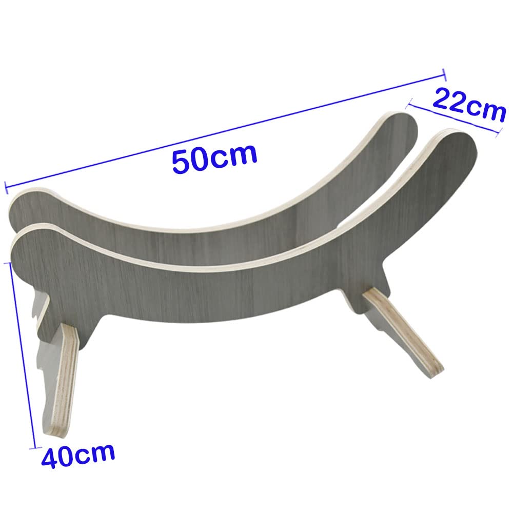 RASENFREUND Cavalletto per bicicletta, facile da espositore, grigio