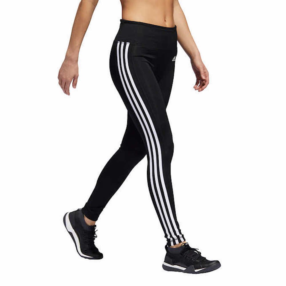 【adidas】Training Three Stripe Leggings スリム レギンス ♪ Amazon.com: adidas Womens 3 Stripe Active Tights, Large