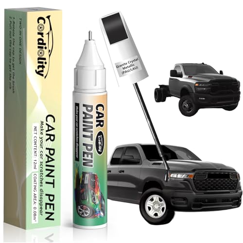 Image of Granite Crystal Metallic(PAU /LAU) Touch Up Paint Pen for Ram,Car Paint Scratch Repair Pen Quick and Easy Fix Auto Paint Scratch