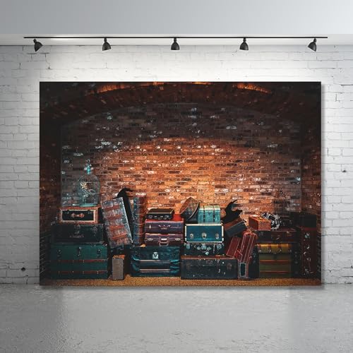 Fondo Fotográfico Vinyl 5X3FT Brown y Negro miniatura 3