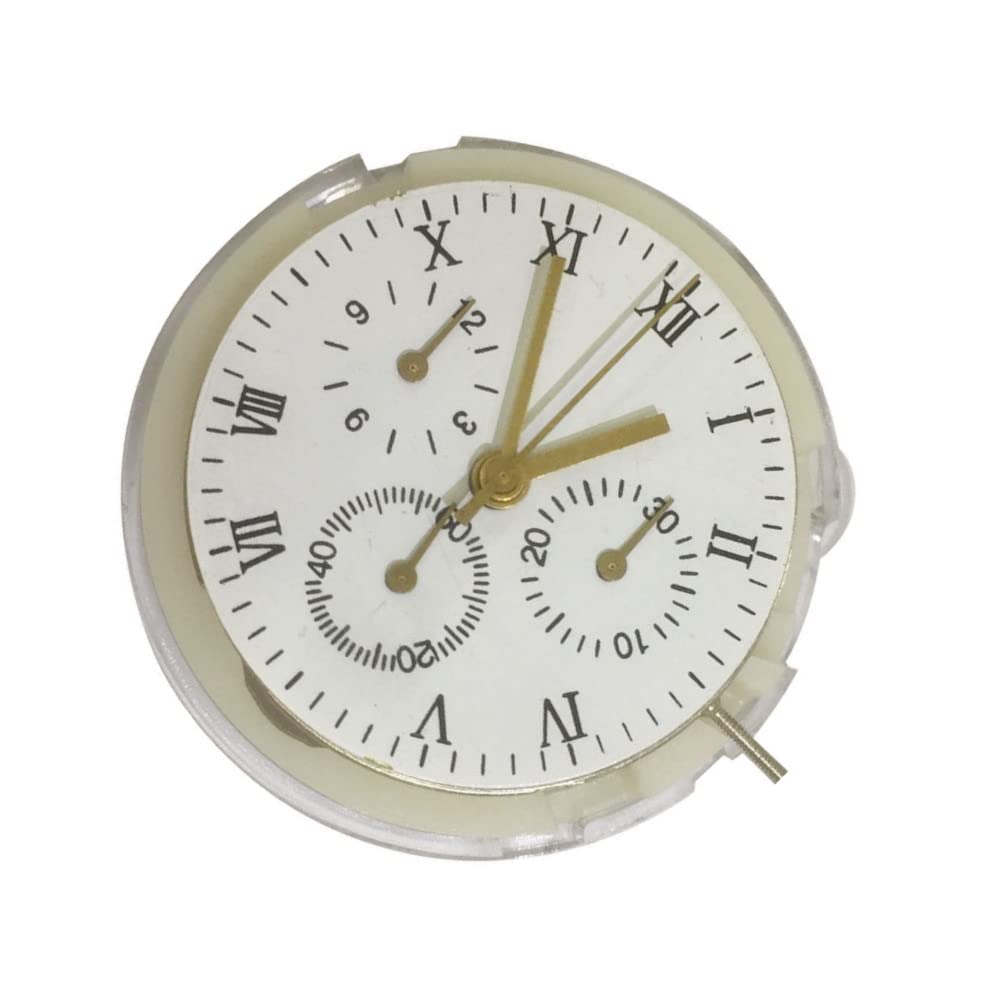 Movimiento de Reloj automático clon Retro Vintage para asiático 7753, Movimiento mecánico de Repuesto para reparación, Accesorios para Reloj 7753