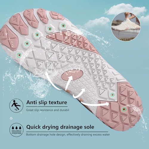 Image of SIOSNETA Hike Barefoot Shoes for Women Men, Breathable Non-Slip Athletic Footwear, Wide Toe Water Shoes for Hiking, Non-Slip Neuropathy Shoes for Women Men, Grounded Comfort wear