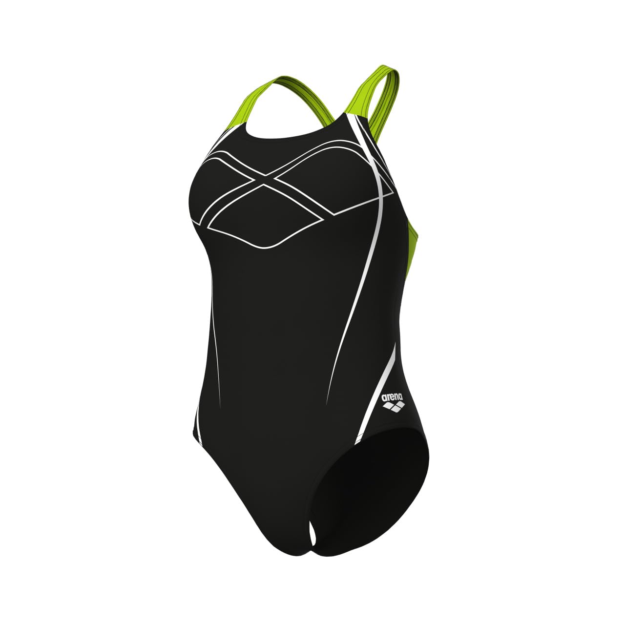 Arena Women's Noir 1-Piece Swimsuit Graphic Pro