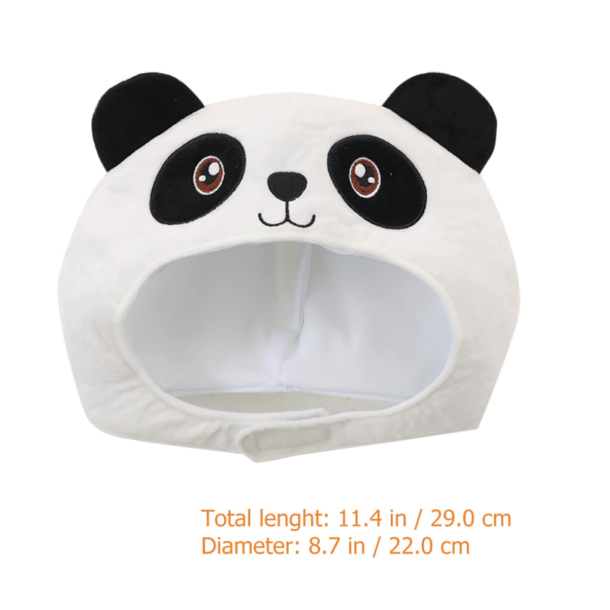 Alasum 2piezas Diadema De Peluche Diseño De Panda y Cosplay Accesorio Para Celebraciones y Fotografía Cabeza Ligera y