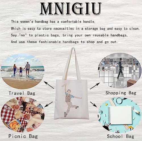 Bolso tote musical MNIGIU, regalo para amantes de los musicales y teatro musical miniatura 6