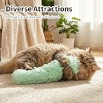 Cat Toys 3 Pack Catnip Pillows, Soft and Durable Crinkle Sound with Catnip Inside, Interactive Cat Toy Indoor Cats Kitten Kicker, Promotes Kitty Exercise Toys Mothers Day Gifts Solid - Image 2