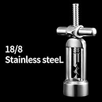 Vista 3 de Drincarier Sacacorchos abridor de vino auto tirante sacacorchos 188 de acero inoxidable