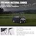 Happybuy Golf Cart Enclosure 86'', 4-Person Golf Cart Cover, 4-Sided Fairway Deluxe, 300D Waterproof Driving Enclosure with Transparent Windows, Fit for 4-Seat EZGO, Club Car, Yamaha Carts