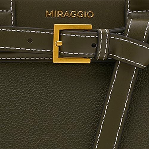 Image of Miraggio Althea Top Handle Satchel Bag With Adjustable & Detachable Strap | Women Handbag | Handbags For Women Office Travel