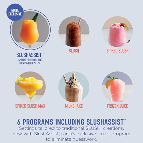 Ninja SLUSHi MAX Smart Frozen Drink Maker, 12+ Servings, Peach, FS605 - image 8