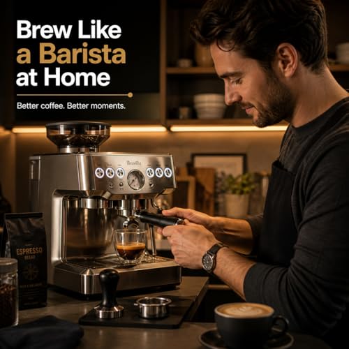 Image of Street27 51mm Bottomless Portafilter with Basket | Naked Portafilter for Espresso Machine | Stainless Steel Filter with Ergonomic Long Handle | Barista Tool for Better Extraction