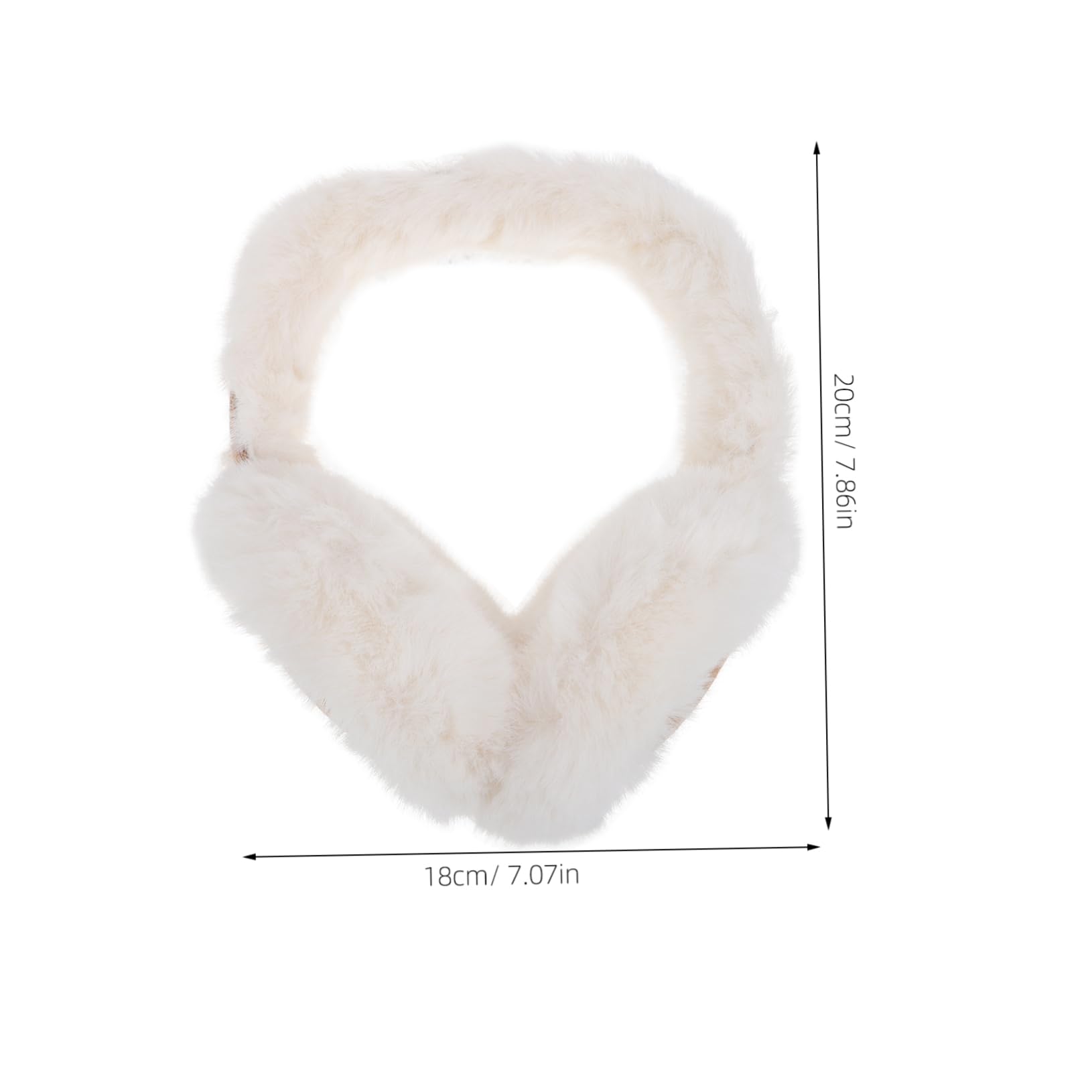 Ipetboom Warm Ear Covers Winter Earmuff for Women Boys and Girls Foldable Ear Warmers Cold Weather Protection