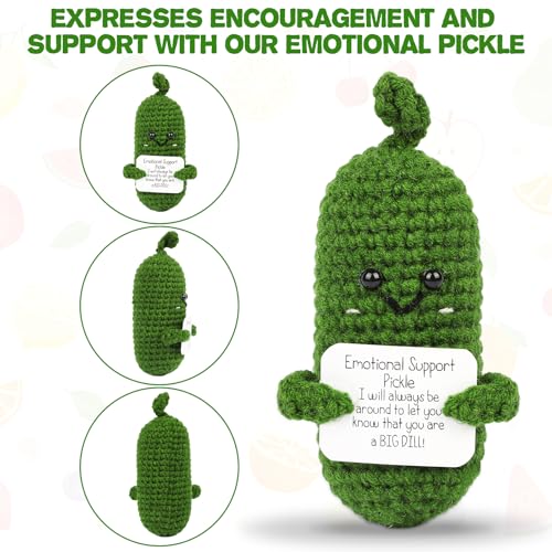 Image of Hoedia Emotional Pickle Small Gifts for Women Men Her Him