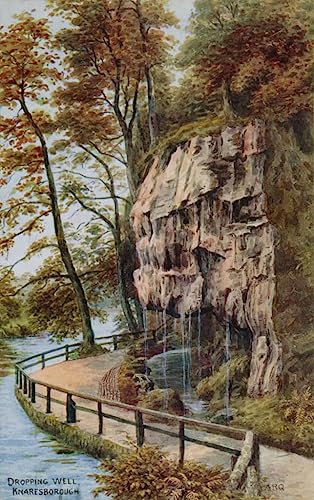 Peinture classique Knaresborough Alfred Robert Quinton toile contre mur vide