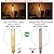 LiteHistory E26 LED Bulb Dimmable 6W led Bulb Equal 60 Watt Light Bulb Warm White 2200K Amber Edison Bulb AC120V 450lm T10 led Bulb for Rustic Pendant,Industrial Wall sconces E26 Light Bulbs 6Pack