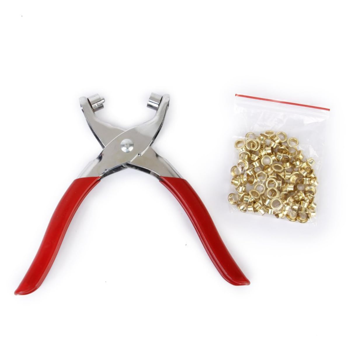 4.5mm Eyelet Pliers Set Grommet Punch Kit Professional Tool Belt for Shoes Belts Bags