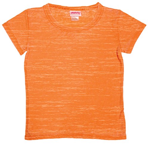 iscream Big Girls' Short Sleeve Round Neck Burnout Tee