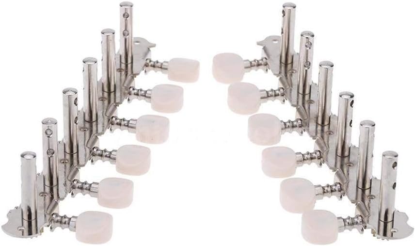 Tuners 12 String 6R+6L Acoustic Guitar Tuning Pegs Keys Machine Head String Tuners