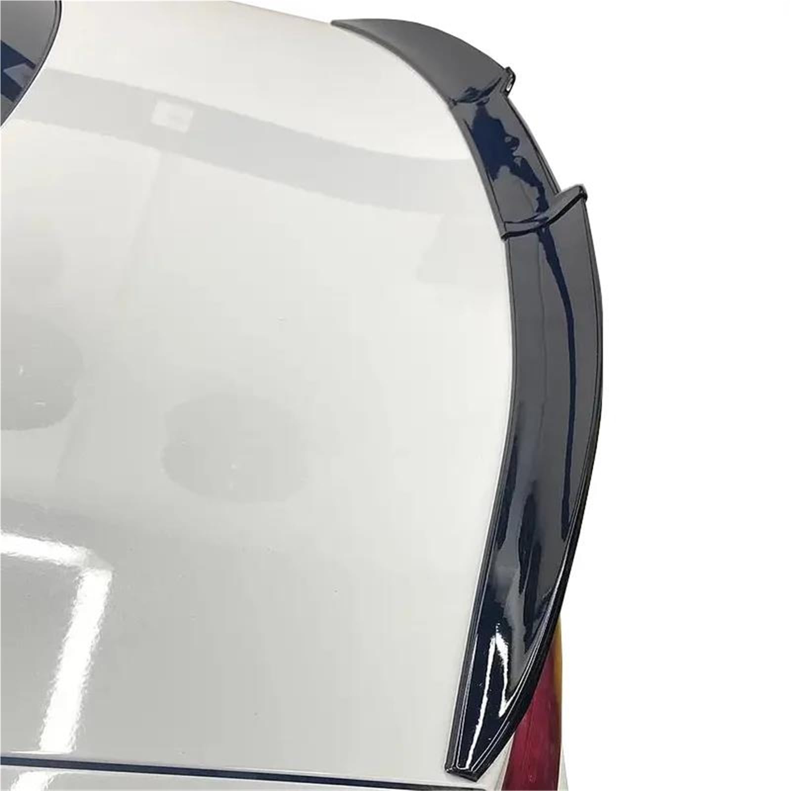 Spoiler Bagagliaio Accessori Per A4 B8 2003-2013 Spoiler Lip | Coperchio alare spoiler bagagliaio posteriore auto lunghezza fai da te 3 pezzi plastica morbida nera opaca(Sty2 Matt Black)