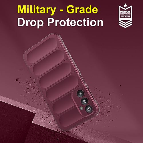 Image of amazon basics Back Case Cover for Samsung Galaxy A25 5G (Silicone Magic-Plum)