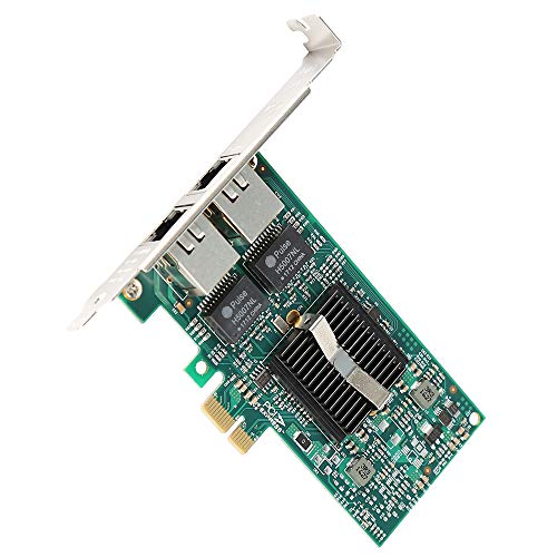 Zexmte Gigabit Ethernet PCI Express PCI-E Network Card Dual Port 2 RJ45 Gigabit Ethernet PCIE Network Adapter for Desktop PC - Thumbnail 4