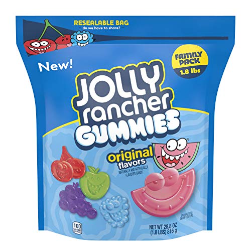 Jolly Rancher Gummies Fruit Flavored Candy, 28.8 Oz