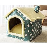 人気 猫 ハウス 犬 家 ペット ハウス 暖かい ふわふわ 洗える 家のタイプ 猫 ベッド 犬 ベッド 子猫と子犬のために 保温防寒 冬 ペット用品 (S, A-03)