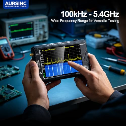 Image of AURSINC TinySA Ultra ZS406 with ZK06-UM LNA Boosts RF Sensitivity