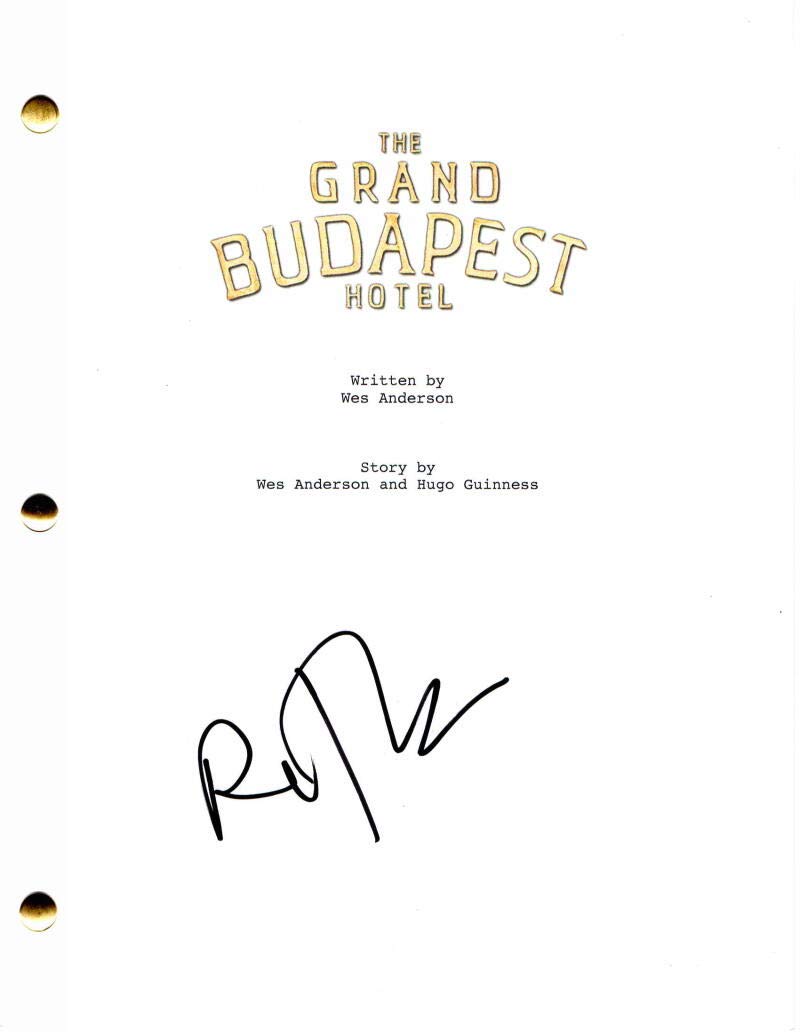Buy RALPH FIENNES SIGNED AUTOGRAPH THE GRAND BUDAPEST HOTEL FULL