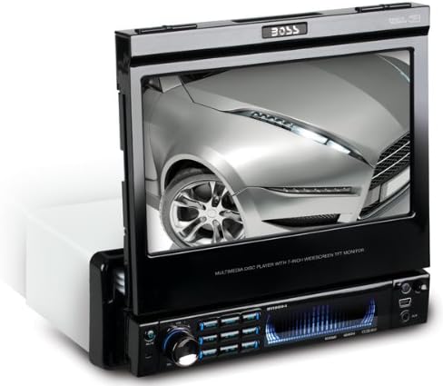 BOSS Audio Systems BV9994I In-Dash 7 Inch DVD MP3 CD Widescreen Receiver with USB, SD Card, and Front Panel AUX Input Detachable Front Panel