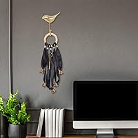 Vista 11 de OLYCRAFT 3 Pcs Witch Bells & Keychain Hangers - Moon Key Wiccan Bells Decor with Wood Beads Wind Chimes for Home Decor - 11.8 Inch