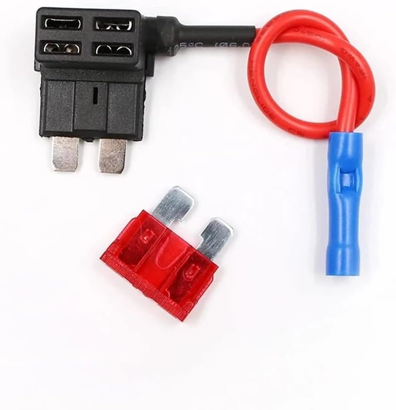4 Types Mini Fuse Tap,12V AddaCircuit Adapter and Fuse