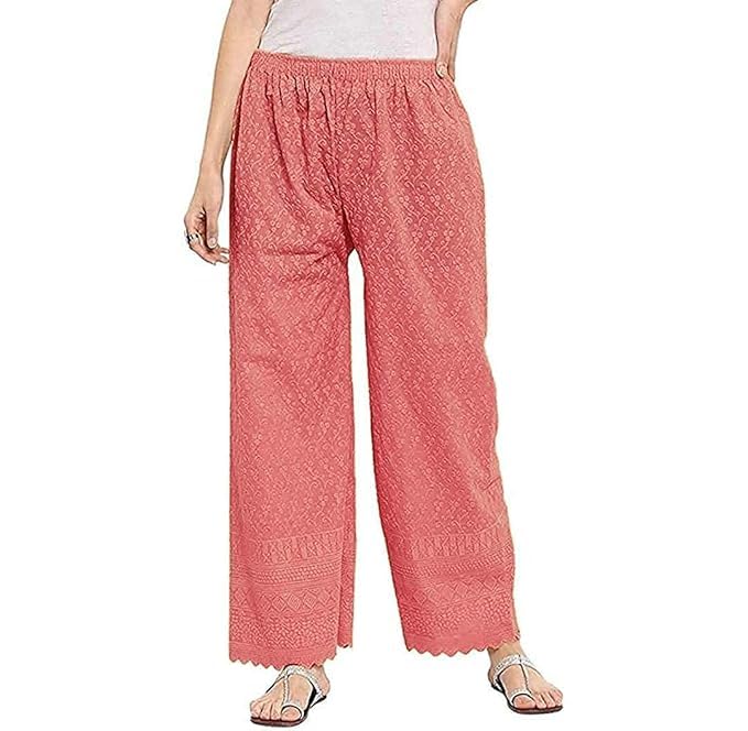 MOOLYAVAAN Products Women's Stylish and Fashionable Designer Casual Chicken Palazzo for Women and Girls(Free Size)-image-25