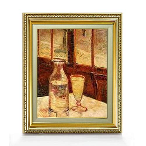 Amazon.co.jp: ゴッホ アブサンのある静物 F6 油絵直筆仕上げ