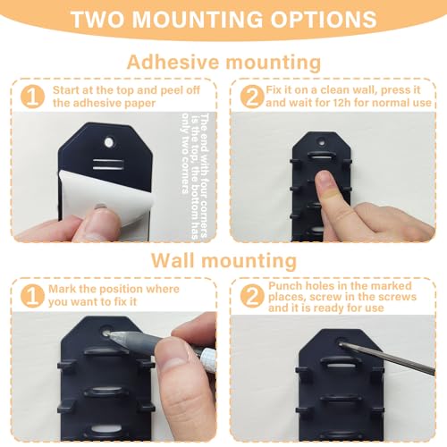 Phain H-0007 2 Pack Hat Organizer For Baseball Caps,Hat Rack thumb #5