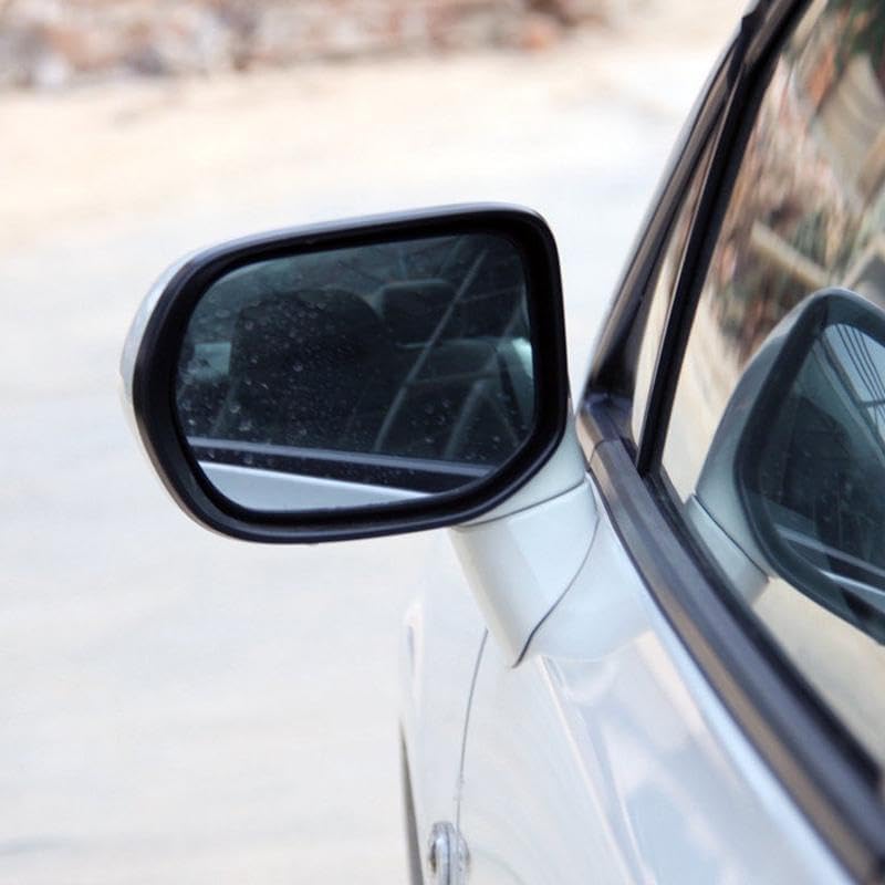 beler White Left Driver Side Rearview Wing Door Mirror Power Glass 3Wire LH Assembly Fit for Honda Civic 2006-2011