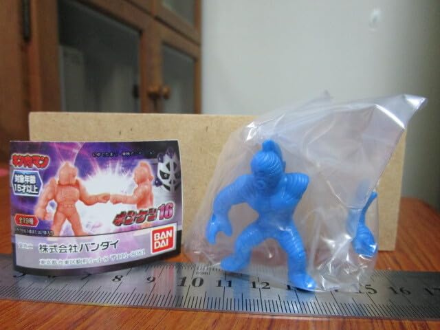 Amazon.co.jp: キンケシ16 ゼブラ 青 未 キン肉マン消しゴム キン消し