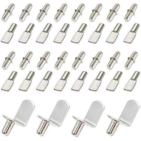 MANSHU 60-Piece Shelf Pegs Set Cover