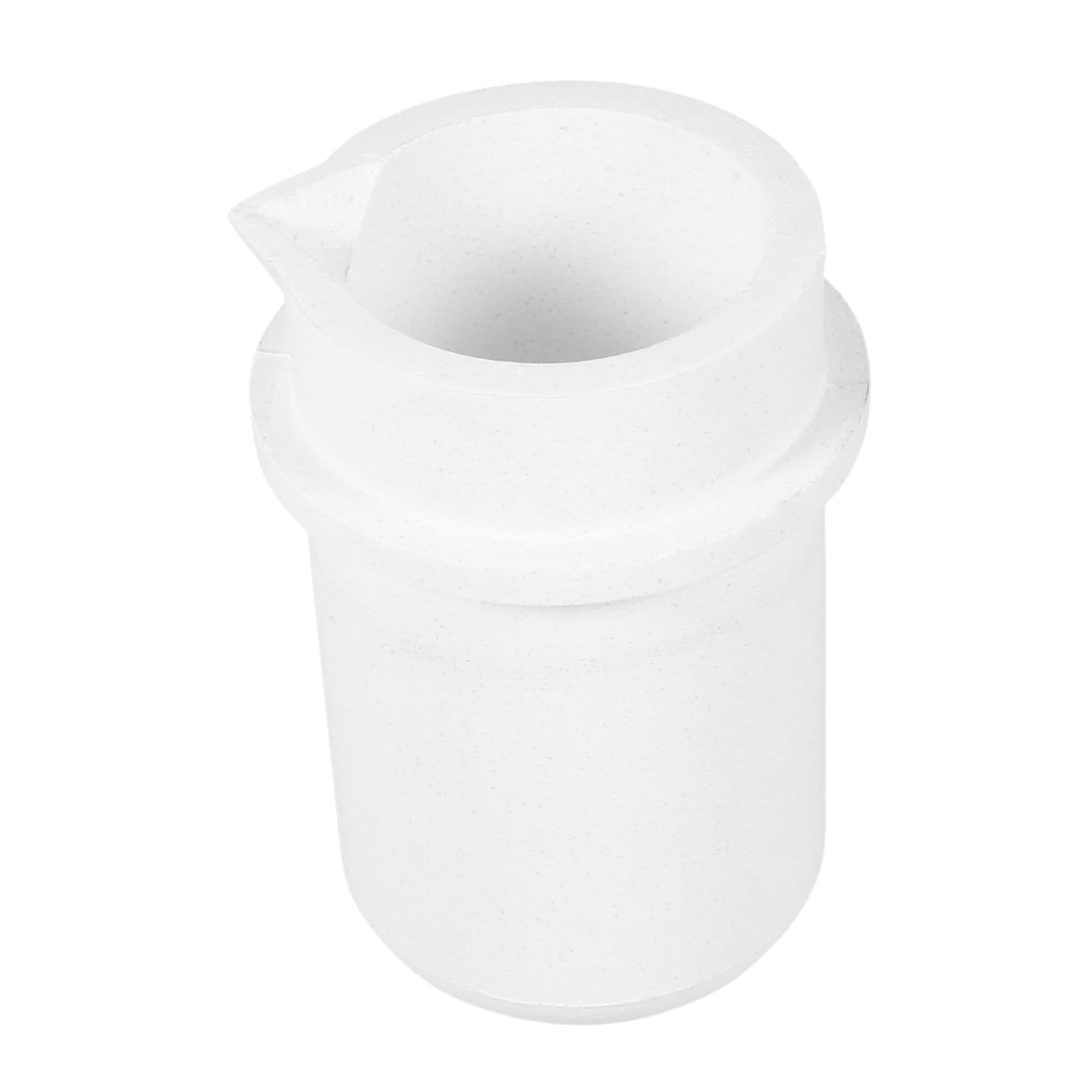STOBAZA Crogiolo in Ceramica ad Alta Purezza, Resistente agli Alcali, per Argento e Leghe, 1 kg, per Lavorazioni di Gioielleria